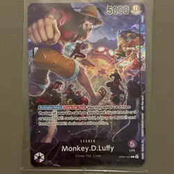 Monkey.D.Luffy Leader OP05-060 One Piece Promo FOIL (Factory Sealed) - Image 1