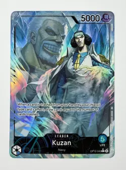Kuzan OP12-040 English Foil (Alt Art) One Piece Legacy of the Master - Image 1