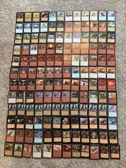 ***VINTAGE MTG BULK LOT 250+ CARDS***MAGIC C/UNC/RARES MIXED SETS - Image 1