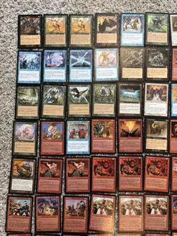 ***VINTAGE MTG BULK LOT 250+ CARDS***MAGIC C/UNC/RARES MIXED SETS - Image 3