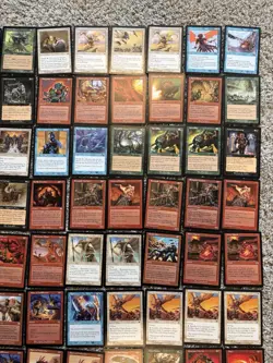 ***VINTAGE MTG BULK LOT 250+ CARDS***MAGIC C/UNC/RARES MIXED SETS - Image 4