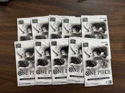 10 PACK LOT of SEALED One Piece Card Game The Azure Sea's Seven Dash Packs (6A) - Image 1