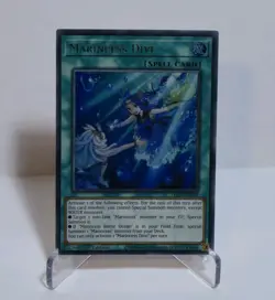 YuGiOh! Ultra Rare Marincess Dive 1st Edition NM LED9-EN035 - Image 1