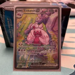 Pokemon TCG Tinkaton EX Holo Card Paldea Evolved, Special Illustration, 262/193 - Image 1