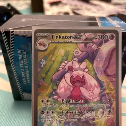 Pokemon TCG Tinkaton EX Holo Card Paldea Evolved, Special Illustration, 262/193 - Image 2