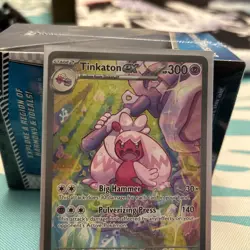 Pokemon TCG Tinkaton EX Holo Card Paldea Evolved, Special Illustration, 262/193 - Image 3