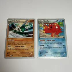 Lot Of 2 Pokemon 2017 World Championships Cards Gallade 84/162 Octillery 33/162 - Image 1