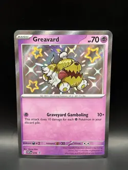 Greavard Bundle 070 (Promo) 105/198 (Holo) - Pokemon Cards- NM - Image 2