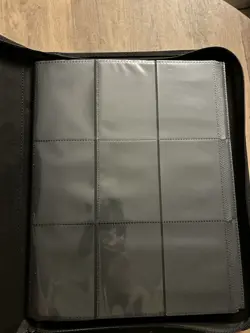 Vault X 9 Pocket Zip Binder Green 360 Cards Side Loading - Image 4