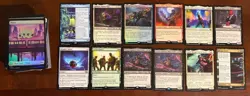 MTG Magic The Gathering Teenage Mutant Ninja Turtles BULK CARD LOT & HOLOS/Rares - Image 1