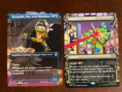 MTG Magic The Gathering Teenage Mutant Ninja Turtles BULK CARD LOT & HOLOS/Rares - Image 4