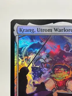 (1) FOIL Krang, Utrom Warlord Trading Card (M #0175, 2026 Viacom) MTG TMNT WotC - Image 2
