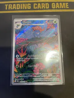 Gloom - 198/197 - Pokemon Obsidian Flames Illustration Rare Card NM - Image 2