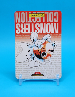 Pokemon Card Japanese - Seaking No. 119 - Bandai Carddass - Red - Image 2