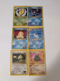 Vintage Pokemon Cards Lot See Pictures - Image 1