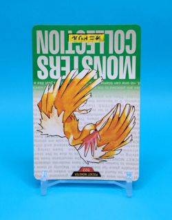 Pokemon Card Japanese - Fearow No. 022 - Bandai Carddass - Green - Image 2