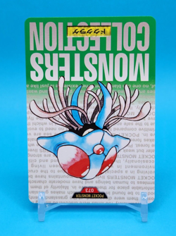 Pokemon Card Japanese - Tentacruel No. 073 - Bandai Carddass - Green - Image 2