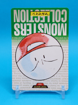 Pokemon Card Japanese - Electrode No. 101 - Bandai Carddass - Green - Image 2
