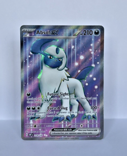 Absol ex 214/197 Obsidian Flames OBF Full Art Ultra Rare Pokemon TCG Card NM/M - Image 1