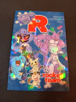 Mewtwo Rocket Combo #4 Cracked Ice Holo Team Rocket Card Database Peru Pokemon - Image 1