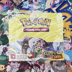 Evolving Skies Booster Box - No Cards - Display Box WITH WRAPPING - EMPTY!! - Image 1