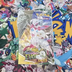 Evolving Skies Booster Box - No Cards - Display Box WITH WRAPPING - EMPTY!! - Image 2