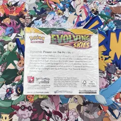 Evolving Skies Booster Box - No Cards - Display Box WITH WRAPPING - EMPTY!! - Image 3