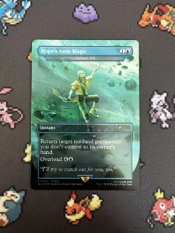 Hope's Aero Magic - Cyclonic Rift (Rainbow Foil) Secret Lair Drop + Bonus Card - Image 1