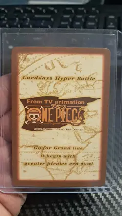 BANDAI One Piece Hyper Battle S120 LUFFY HOLO FOIL SCARCE EARLY CARD VINATGE - Image 2