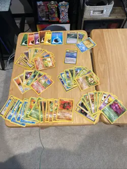 Big Vintage Pokemon 75 Card Lot No Duplicate Cards Base, JG, Fossil, Rocket Ect - Image 1