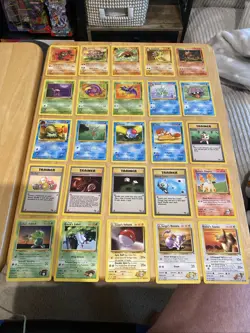 Big Vintage Pokemon 75 Card Lot No Duplicate Cards Base, JG, Fossil, Rocket Ect - Image 4