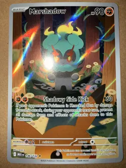 2025 Pokemon Card TCG ME01: Mega Evolution Marshadow IR 146/132 NM - Image 1