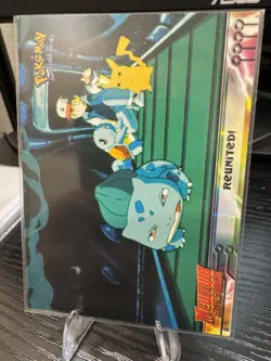 Topps Pokemon Card the First Movie Mewtwo Strikes Back REUNITED LP - Image 1