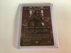 Sephiroth Fabled Soldier Borderless Surge Foil Final Fantasy MTG Card 0527 - Image 2