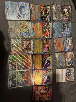 Pokemon TCG Jumbo Card Lot Of 15. V, Ex, IR Victini, Latias, Blastoise - Image 1