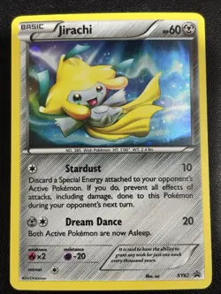 Pokemon TCG Jirachi Black Star Promos Holo Card XY67 MP - Image 1