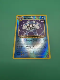 Poliwrath 25/108 XY Evolutions Reverse Holo Foil Card Pokemon TCG - LP - Image 2