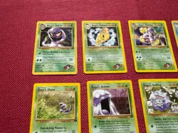 Pokemon Gym Challenge Card Lot of 11 - Set 132- w/ Trainers - Image 2