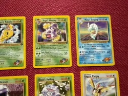 Pokemon Gym Challenge Card Lot of 11 - Set 132- w/ Trainers - Image 3