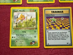 Pokemon Gym Challenge Card Lot of 11 - Set 132- w/ Trainers - Image 4
