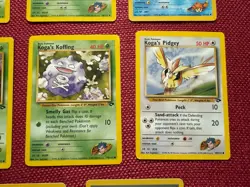Pokemon Gym Challenge Card Lot of 11 - Set 132- w/ Trainers - Image 5
