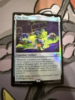 The Ooze #177 (Foil) (NM) TMT Magic MTG - Image 1
