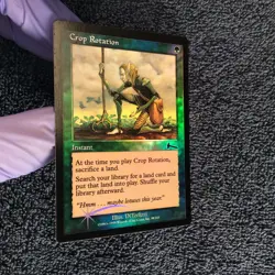 MTG Crop Rotation Urza's Legacy common Foil Unplayed Near Mint - Image 5