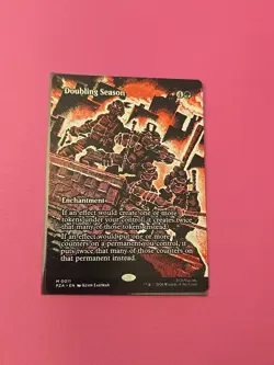 Doubling Season, MTG, Teenage Mutant Ninja Turtles, Borderless, 0011 - Image 1