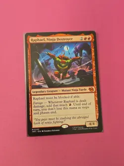 Raphael, Ninja Destroyer, MTG, Teenage Mutant Ninja Turtles, 0102 - Image 1