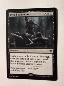 Dread Summons #90 (NM) Aetherdrift DRC Magic MTG - Image 1