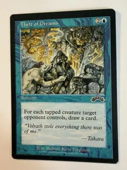 MTG Magic the Gathering Theft of Dreams (49/143) Exodus LP - Image 1