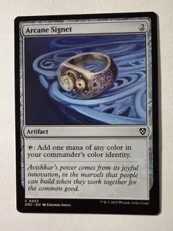 Arcane Signet (Kaladesh) 52 C Normal DRC MTG NM - Image 1
