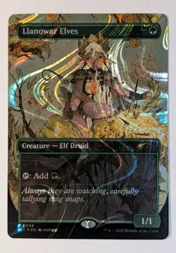 Halo Foil - Llanowar Elves - MTG Encyclopedia Of Magic - Secret Lair - 0039 - Image 1