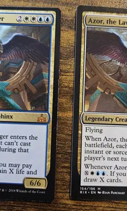 3x Azor, the Lawbringer - Mythic Rare - NM - Rivals of Ixalan MTG ⚔B&B - Image 3